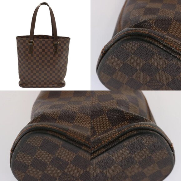 LOUIS VUITTON Damier Ebene Vavin GM Tote Bag N51169 LV Auth 71646 - Picture 14 of 15